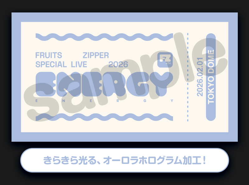 「ENERGY」オリジナルステッカー