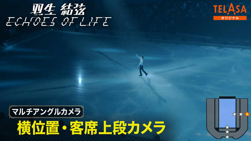 【マルチアングルカメラ③】 左横位置・リンクサイドカメラ